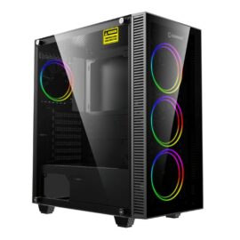 GameMax Draco XD With Dual RING ARGB Fan Mid Tower Gaming Case Price in Pakistan