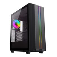 GameMax Precision Mid Tower Gaming Case Black Price in Pakistan