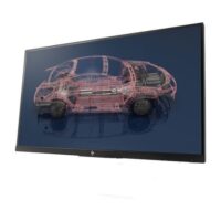 HP Z27n G2 27 16 9 IPS Monitor Used With MXG BMA 12P Single Monitor Steel Articulating Monitor Mount Matte Black Price in Pakistan 02