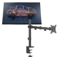 HP Z27n G2 27 16 9 IPS Monitor Used With MXG BMA 12P Single Monitor Steel Articulating Monitor Mount Matte Black Price in Pakistan