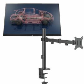 HP Z27n G2 27 16 9 IPS Monitor Used With MXG BMA 12P Single Monitor Steel Articulating Monitor Mount Matte Black Price in Pakistan