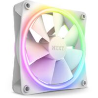 NZXT F120 RGB DUO 120mm Cooling Fan White 01