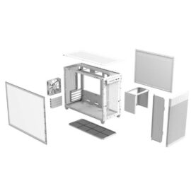 The ASUS Prime AP201 Tempered Glass White 08