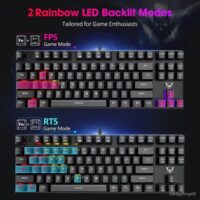 pictek pc244 mechanical keyboard pakistan 9