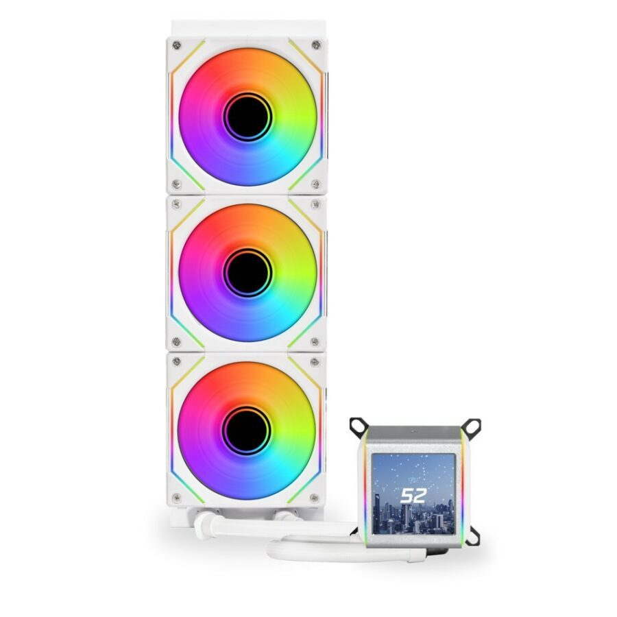 Produktbild von Lian Li Galahad II Trinity ARGB AIO Kühler, Single-Stack Fin-Radiator