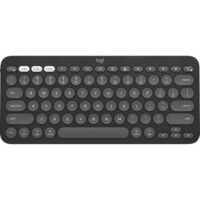 Logitech PEBBLE KEYS 2 K380S Bluetooth Wireless Keyboard Tonal Graphite
