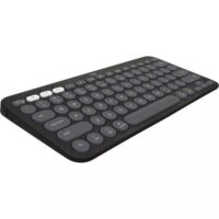 Logitech PEBBLE KEYS 2 K380S Bluetooth Wireless Keyboard Tonal Graphite 920 011753 02