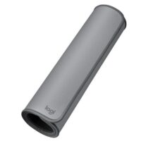 logitech desk mat studio series top view mid grey 03