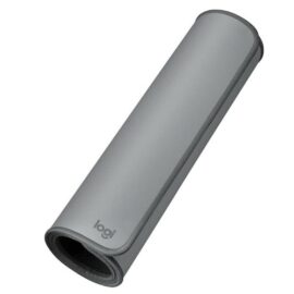 logitech desk mat studio series top view mid grey 03