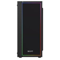 Boost Peacock With Stylish Pen Gaming Case Black 04