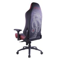 GAMEON x DC Licensed With Adjustable 4D Armrest Metal Base Gaming Chair House of The Dragons 08