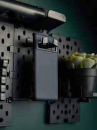 MXG PB 07 Wall Mounted Modular Gaming 7Pcs Pegboards Black 03 scaled