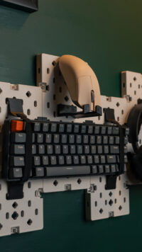 MXG PB 07 Wall Mounted Modular Gaming 7Pcs Pegboards White Price in Pakistan 01 scaled