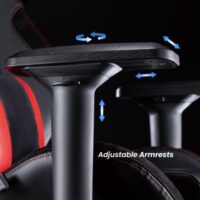 MXG PGC 01 Superb Premium PVC with Headrest and Lumbar Support Gaming Chair 04