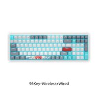 Skyloong SK96S Coral Sea Mechanical Wireless Bluetooth Keyboard 02