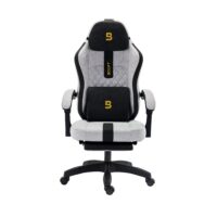 Boost Surge Pro with Footrest Gaming Chair Gray 01