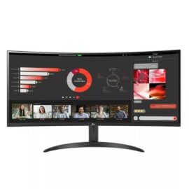 LG 34WR50QC B 34 Curved UltraWide 100Hz WQHD HDR10 with AMD FreeSync Monitor Price in Pakistan