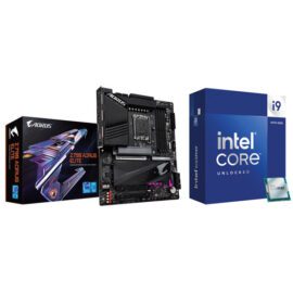 Gigabyte Z790 Aorus Elite rev. 1.1 CPU LGA1700 Intel DDR5 HDMI 2.5GbE LAN HDMI Motherboard With Intel Core i9 14900K 3.2 GHz 24 Core LGA 1700 Processor Price in Pakistan