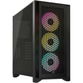 Corsair iCUE 4000D RGB AIRFLOW Mid Tower Case Black 3x AF120 RGB ELITE Lowest Price in Pakistan