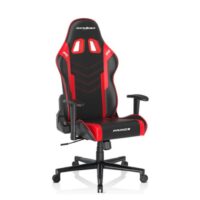 DXRacer Prince Series GC P132 NR F2 158 Gaming Chair 1D Armrests with Soft Surface Black Red Lowest Price in Pakistan 01