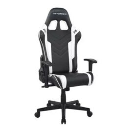 DXRacer Prince Series GC P132 NW F2 158 Gaming Chair 1D Armrests with Soft Surface Black White Lowest Price in Pakistan 04