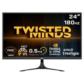 Twisted Minds 23.8inch Flat FAST IPS0.5 MS HDMI2.0 TM24FHD180IPS Gaming Monitor Lowest Price in Pakistan