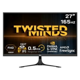 Twisted Minds 27 TM27FHD165IPS Flat FHD 165Hz Fast IPS 0.5ms HDR Gaming Monitor Lowest Price in Pakistan