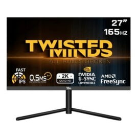 Twisted Minds 27 TM27QHD165IPS Flat QHD 165Hz Fast IPS 0.5MS HDMI2.1 HDR Gaming Monitor Lowest Price in Pakistan