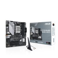 ASUS PRIME B650M-A WIFI II Micro-ATX with DDR5, PCIe 5.0 M.2, 2.5Gb Gaming Motherboard