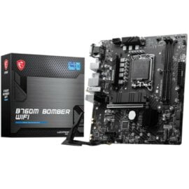 MSI B760M Bomber WiFi DDR5 Micro ATX Motherboard