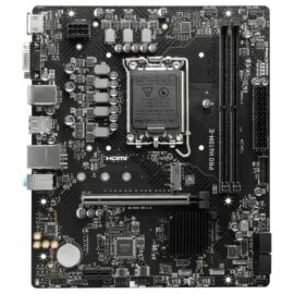 MSI PRO H610M E DDR5 LGA 1700 Micro ATX Motherboard 01