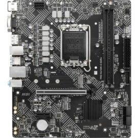 MSI PRO H610M G DDR4 Micro ATX LGA 1700 Motherboard 02