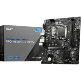 MSI PRO H610M G DDR4 Micro ATX LGA 1700 Motherboard