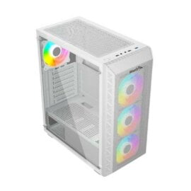 Thunder Furor Next Level TGC 225w 3 ARGB Fans Pre Installed ATX Case White Lowest Price in Pakistan