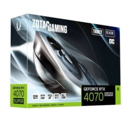 ZOTAC GAMING GeForce RTX 4070 SUPER Trinity OC Black Edition 12GB GDDR6X 06