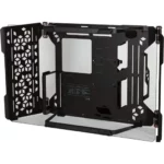 Cooler Master MasterFrame 700 Customizable Open-Air Frame ATX Case, Panoramic Tempered Glass, Premium Variable Friction Hinges, Built-In VESA Mount, Test Bench Mode 3