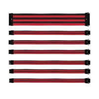 105323 cooler master colored extension cable kit red black 1