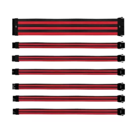 105323 cooler master colored extension cable kit red black 1