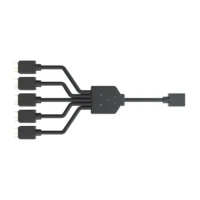 105329 cooler master argb 1 to 5 splitter cable 1