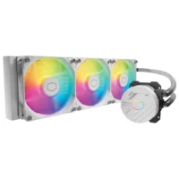 105335 cooler master masterliquid 360l core white aio liquid cooler 1