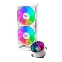 105639 redragon ccw 3011w 240mm argb white water cpu cooler 0 510x510