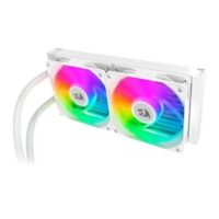 105639 redragon ccw 3011w 240mm argb white water cpu cooler 1 510x510