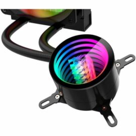 105646 redragon ccw 3011 argb liquid cpu cooler 240mm radiator 2x 120mm fans with pwm control 3 510x510