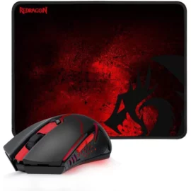 105667 redragon m601 wl ba wireless gaming mouse and pad combo 1