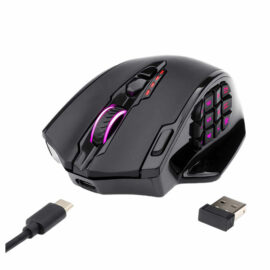 105708 Redragon Impact Elite M913 Wireless Gaming Mouse Black