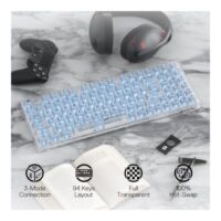 105730 Redragon IRELIA PRO K658CT RGB PRO Wireless Mechanical Keyboard White 1 510x510