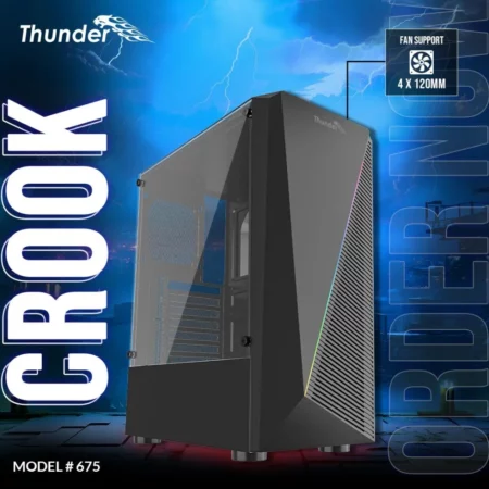 Thunder Crook TGC-675 Full ATX ARGB Gaming Case