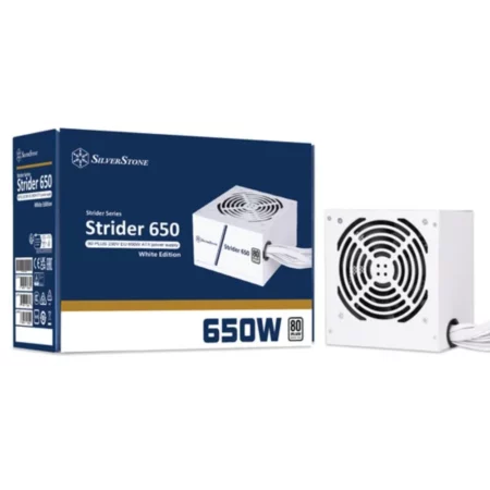 SilverStone SST-ST650-EF-WBW Strider 650 80 PLUS 230V EU 650W ATX Power Supply White
