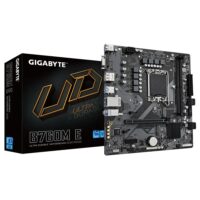 GIGABYTE B760M E DDR5 Intel B760 LGA 1700 Micro ATX Motherboard