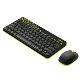 Logitech MK240 Wireless Keyboard and Mouse Combo with Nano receiver Black 920 008202 Lowest Price in Pakistan 01